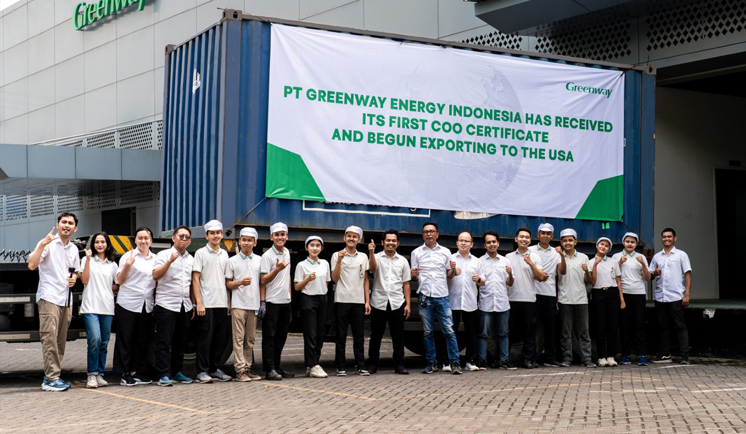 Greenway Battery’s Indonesian facility achieves Certificate of Origin certification